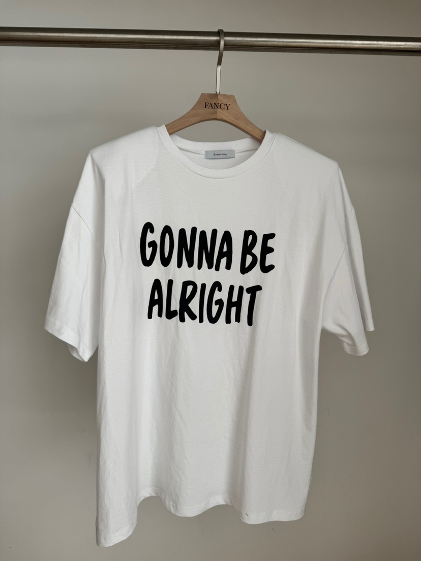 FANCY韓國直郵㊣東大門實拍女裝新款推薦人氣職業25春夏T恤FANCY/SomethingT恤圖色1