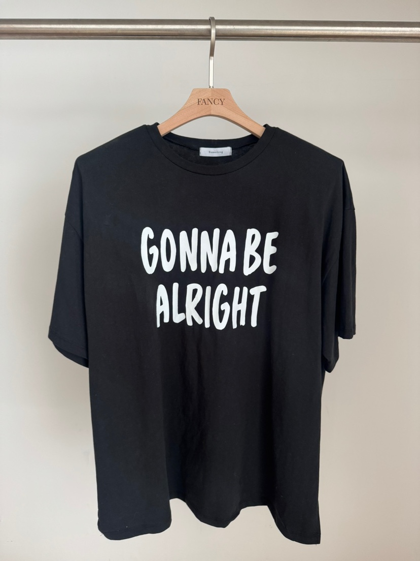 FANCY韓國直郵㊣東大門實拍女裝新款推薦人氣職業25春夏T恤FANCY/SomethingT恤圖色4