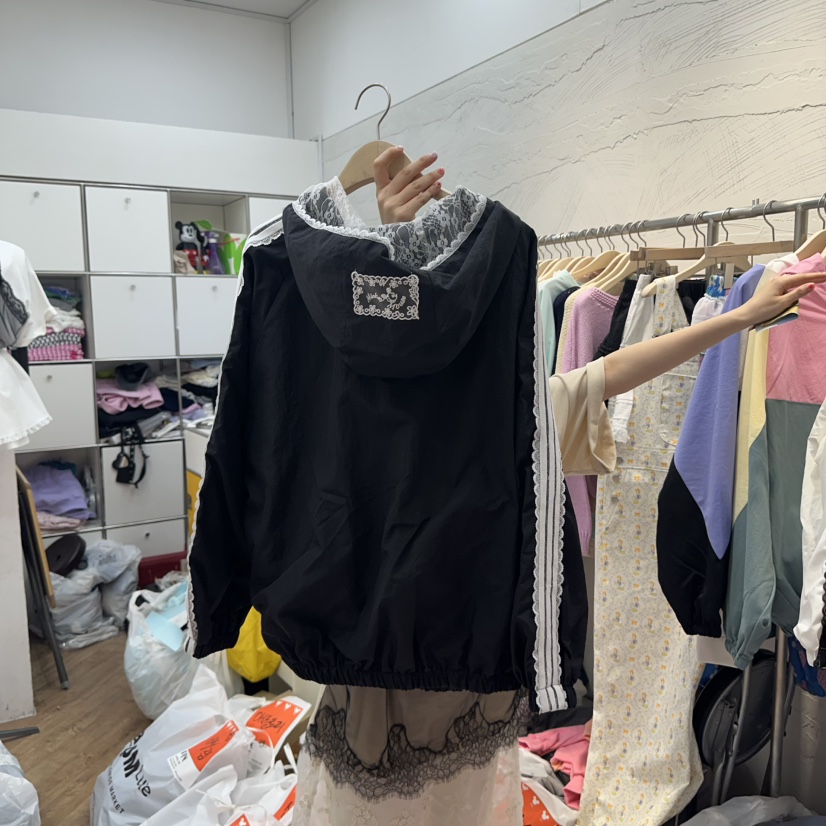 DE LINE直郵韓國代購㊣女裝新款休閑人氣職業25春夏推薦夾克DE LINE夾克