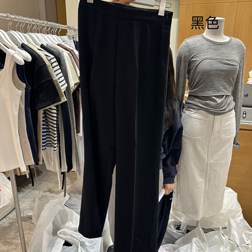 THE SIGNATURE韓國直郵㊣女裝新品熱賣時尚休閑職業休閑褲THE SIGNATURE休閑褲圖色2