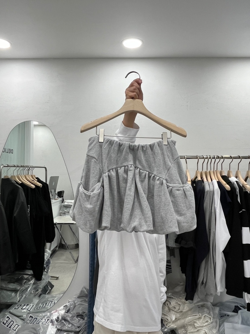 DELICATE直郵韓國代購㊣女裝新品熱賣人氣25春夏短裙南瓜裙DELICATE短裙圖色2