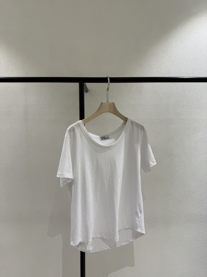 POSTMODERN韓國㊣直郵東大門代購女裝新品人氣熱賣T恤腰帶亞麻POSTMODERNT恤圖色2