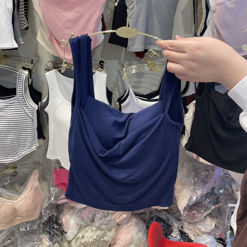 HUAHUA直郵韓國代購㊣女裝新品休閑人氣推薦熱賣時尚吊帶背心HUAHUA吊帶/背心圖色3