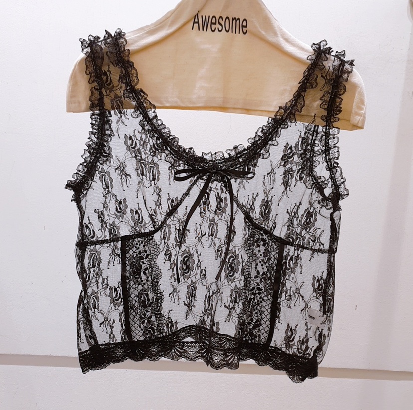 AWESOME-P韓國直郵㊣女裝新品熱賣人氣休閑職業25春夏吊帶背心AWESOME-P吊帶/背心圖色2