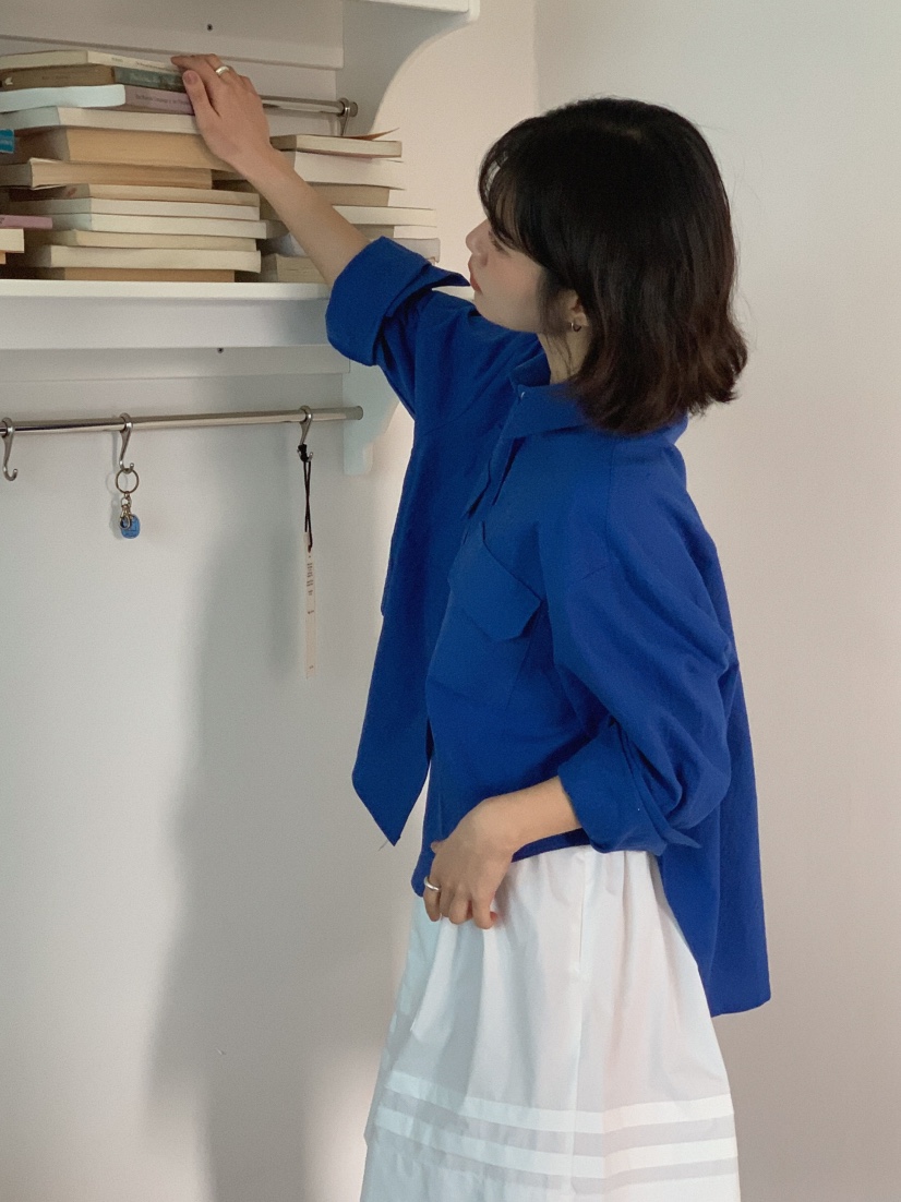 SLAT韓國直郵㊣東大門實拍女裝新款人氣時尚職業襯衫蕾絲衫SLAT襯衫/蕾絲衫