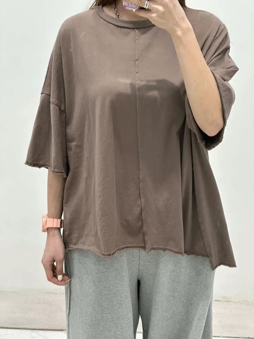 ZACCU韓國直郵㊣東大門實拍女裝新款推薦人氣休閑職業25春夏T恤ZACCUT恤