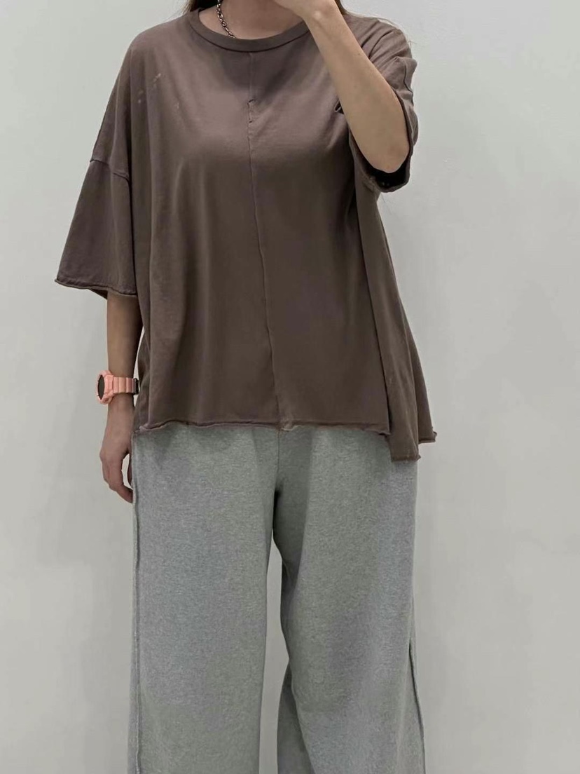 ZACCU韓國直郵㊣東大門實拍女裝新款推薦人氣休閑職業25春夏T恤ZACCUT恤