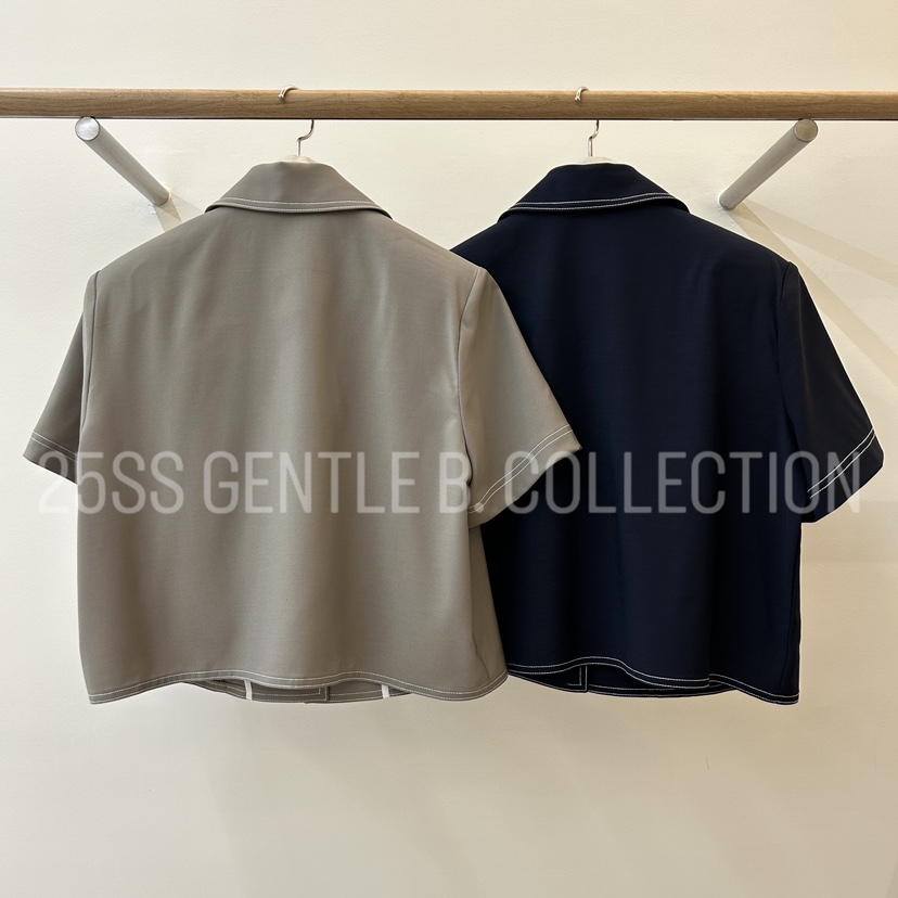 GENTLE B直郵韓國代購㊣女裝新款人氣休閑推薦職業25春夏夾克GENTLE B夾克