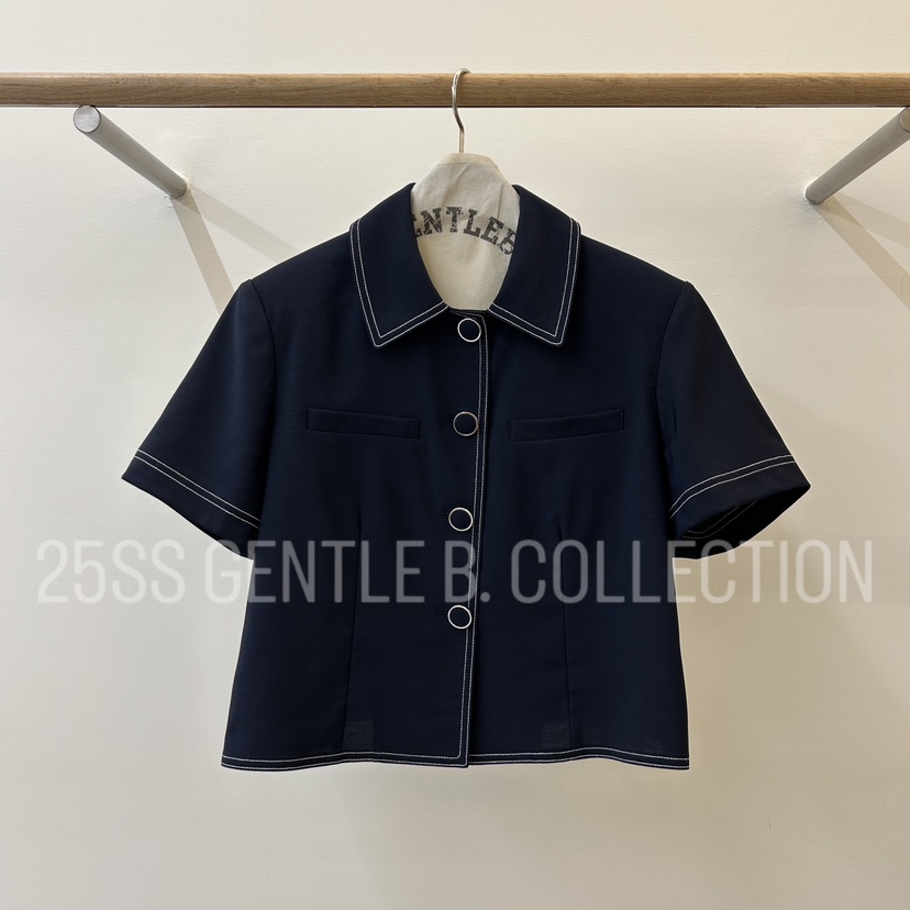 GENTLE B直郵韓國代購㊣女裝新款人氣休閑推薦職業25春夏夾克GENTLE B夾克圖色2