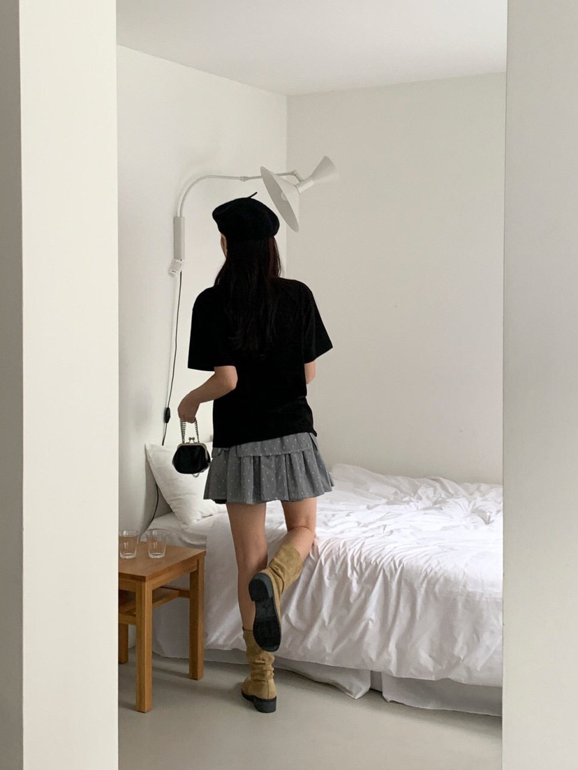 MAISONDEGLORY直郵韓國代購㊣女裝新品熱賣25春夏休閑T恤小熊MAISON DE GLORYT恤