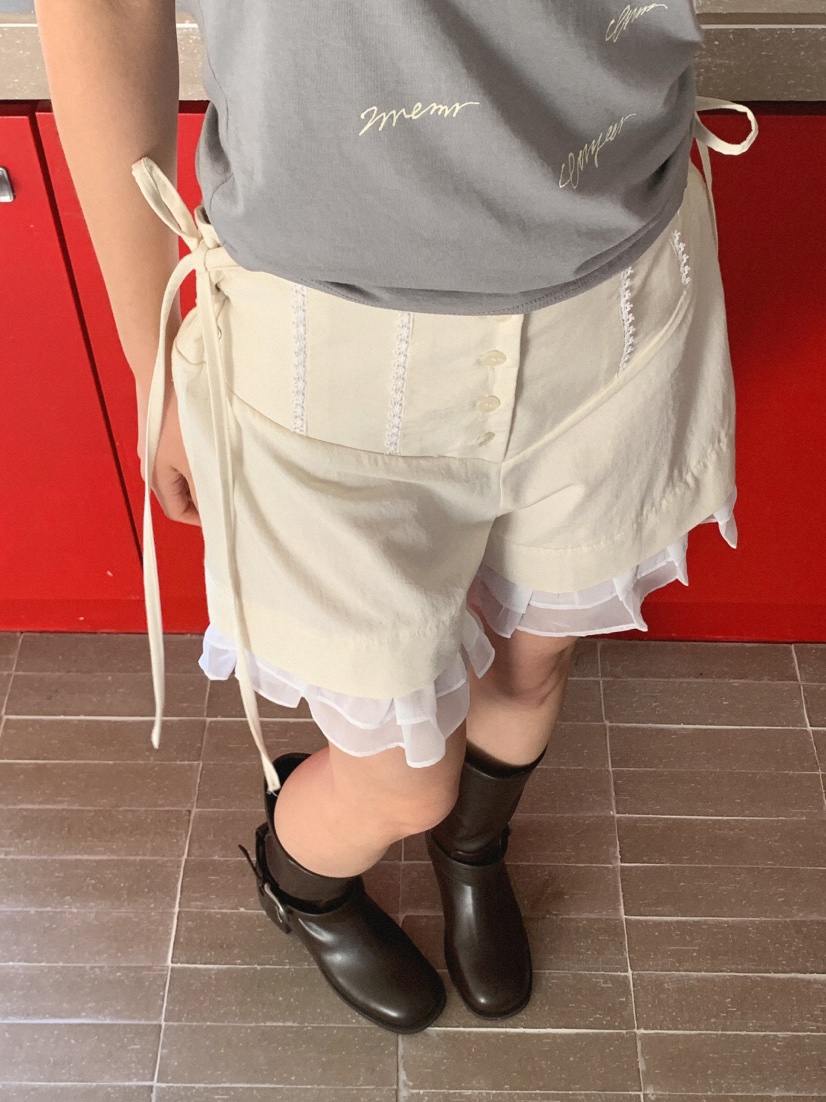 SLAT韓國直郵㊣女裝新品職業熱賣25春夏推薦人氣休閑時尚短褲SLAT短褲