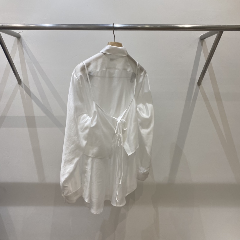SILVER韓國㊣直郵東大門代購女裝新品推薦時尚職業襯衫蕾絲衫SILVER襯衫/蕾絲衫