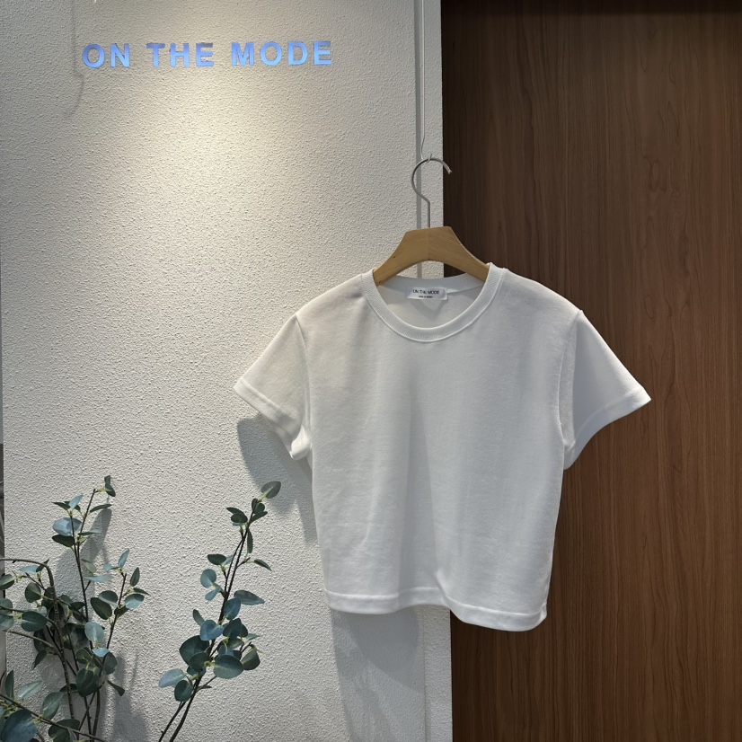 ON THE MODE韓國㊣直郵東大門代購女裝新品職業時尚熱賣T恤ON THE MODET恤圖色1