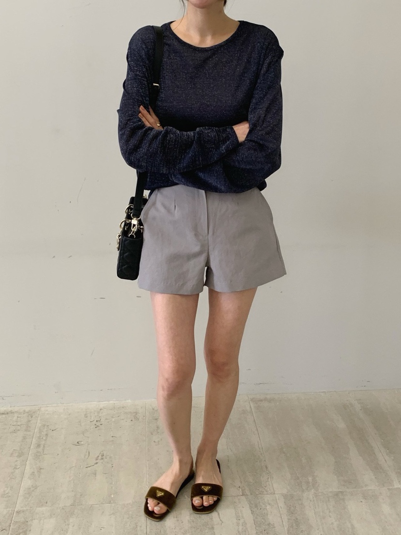 COBALT BLUE韓國㊣直郵東大門代購女裝新款推薦25春夏短褲COBALT BLUE短褲