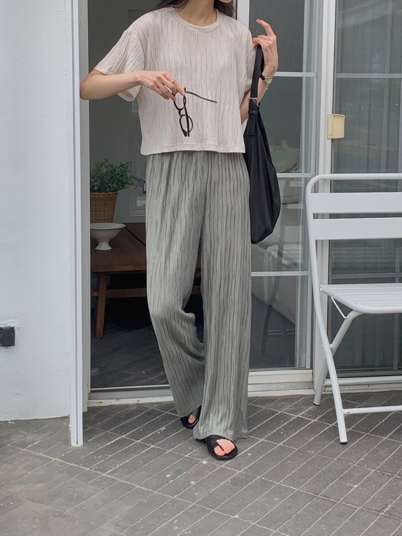 CM韓國直郵㊣女裝新品時尚人氣休閑熱賣職業推薦25春夏休閑褲CM休閑褲