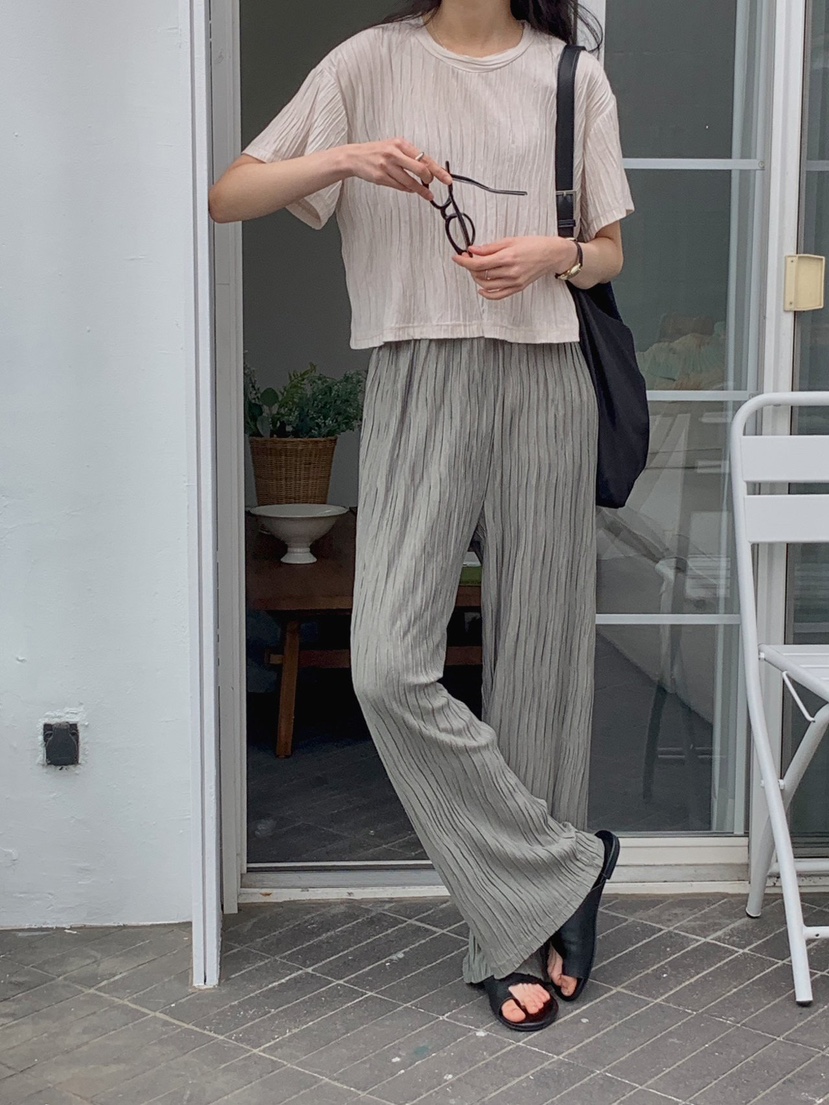 CM韓國直郵㊣女裝新品時尚人氣休閑熱賣職業推薦25春夏休閑褲CM休閑褲