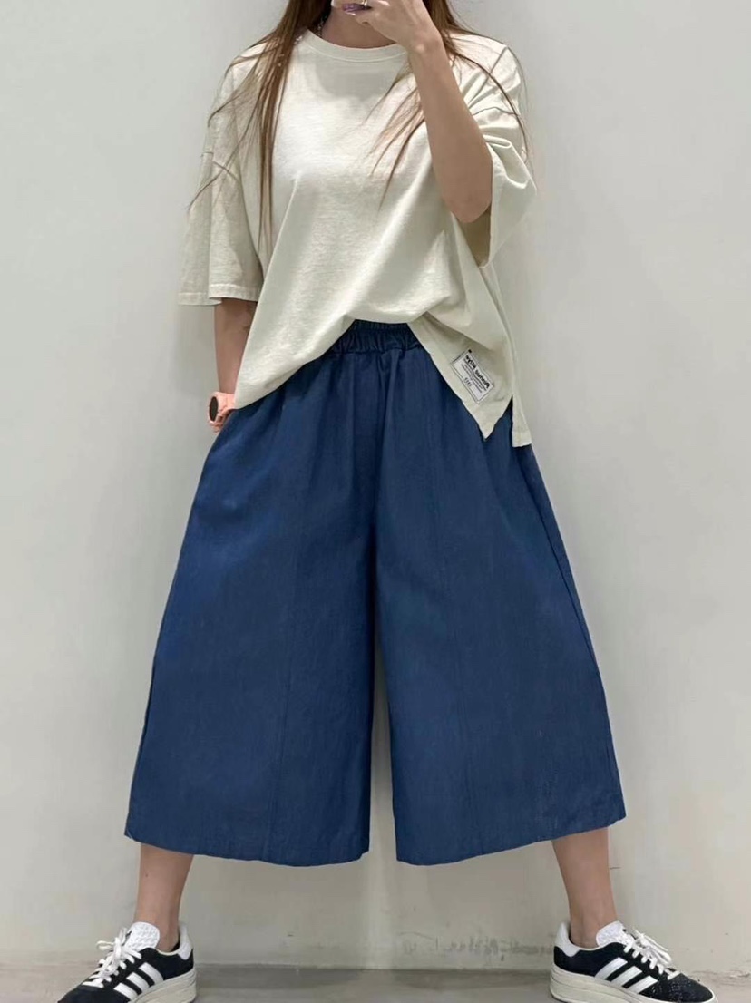 ZACCU直郵韓國代購㊣女裝新品休閑人氣25春夏熱賣時尚牛仔褲ZACCU牛仔褲