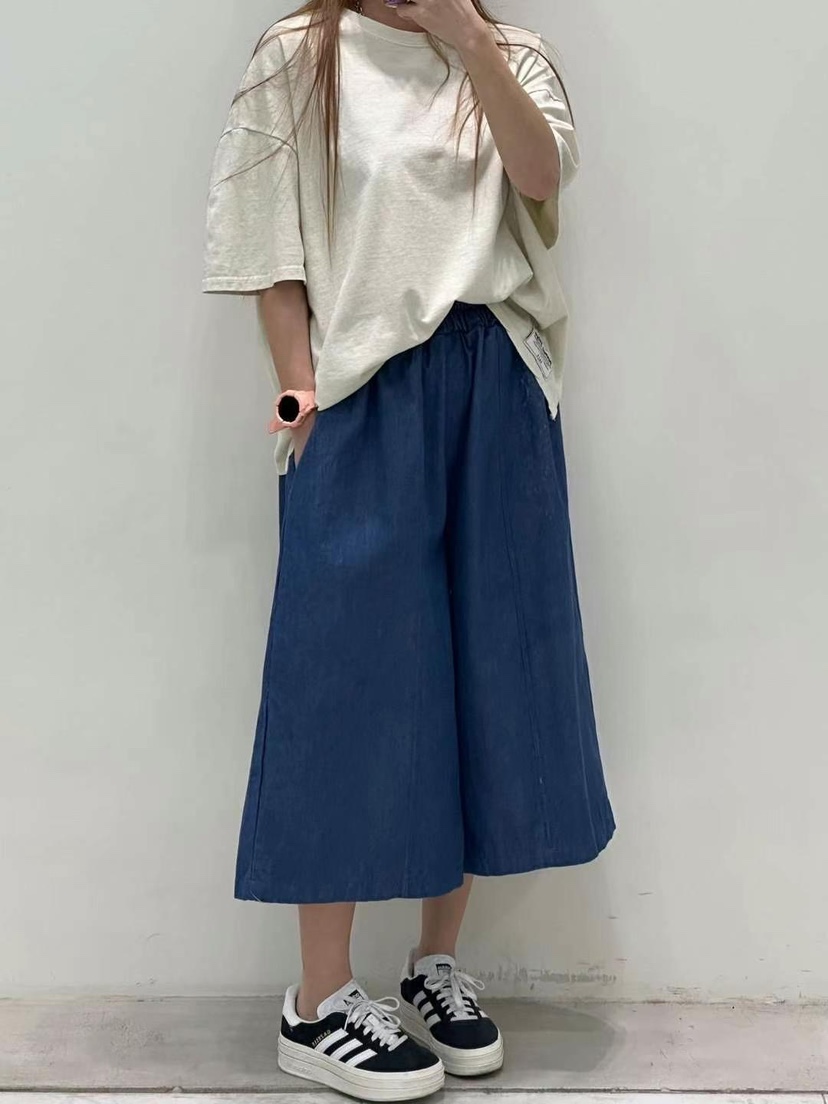 ZACCU直郵韓國代購㊣女裝新品休閑人氣25春夏熱賣時尚牛仔褲ZACCU牛仔褲