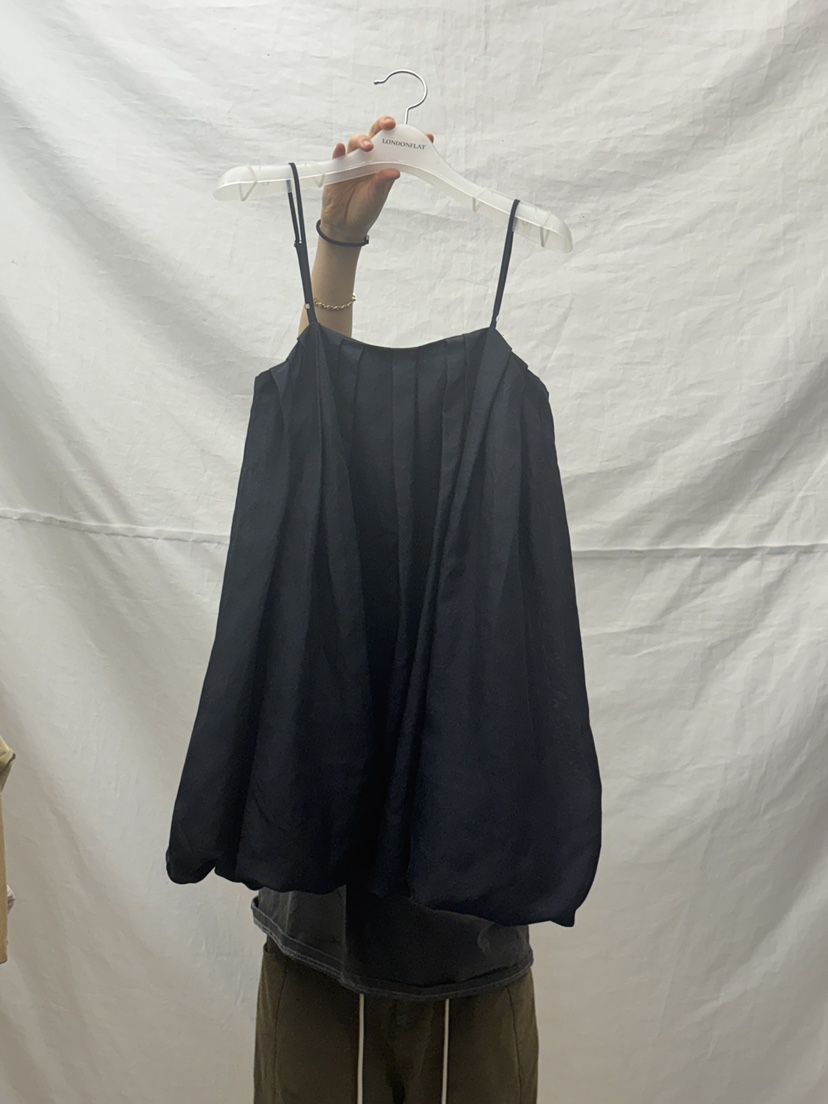 LONDON FLAT直郵韓國代購㊣女裝新品時尚推薦職業連衣裙亞麻LONDON FLAT連衣裙圖色2