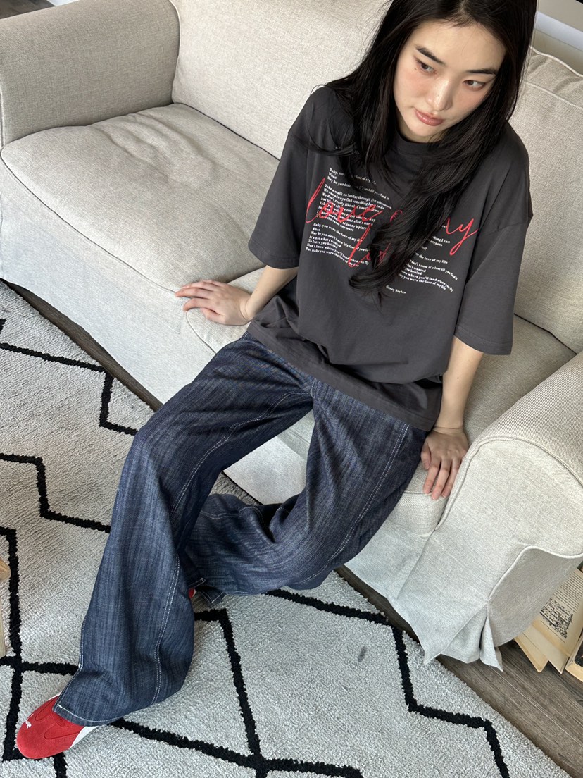 I MFACT韓國直郵女裝新款25春夏職業休閑真品推薦熱賣時尚T恤I MFACTT恤