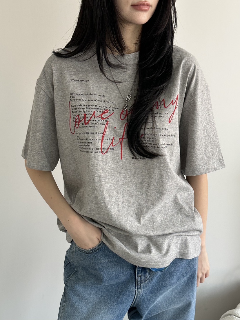 I MFACT韓國直郵女裝新款25春夏職業休閑真品推薦熱賣時尚T恤I MFACTT恤圖色2