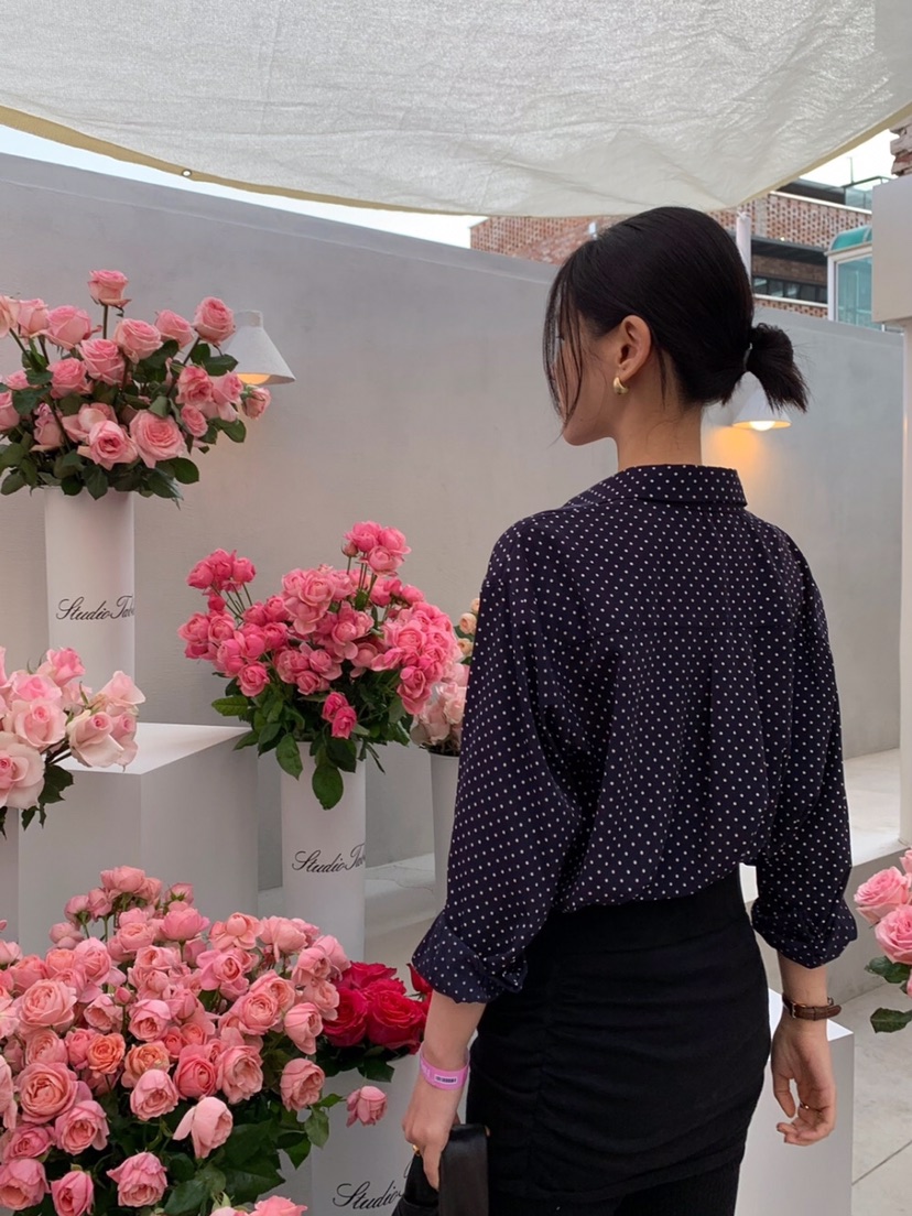 LETAILOR韓國直郵女裝新品熱賣推薦休閑人氣時尚襯衫蕾絲衫LETAILOR襯衫/蕾絲衫