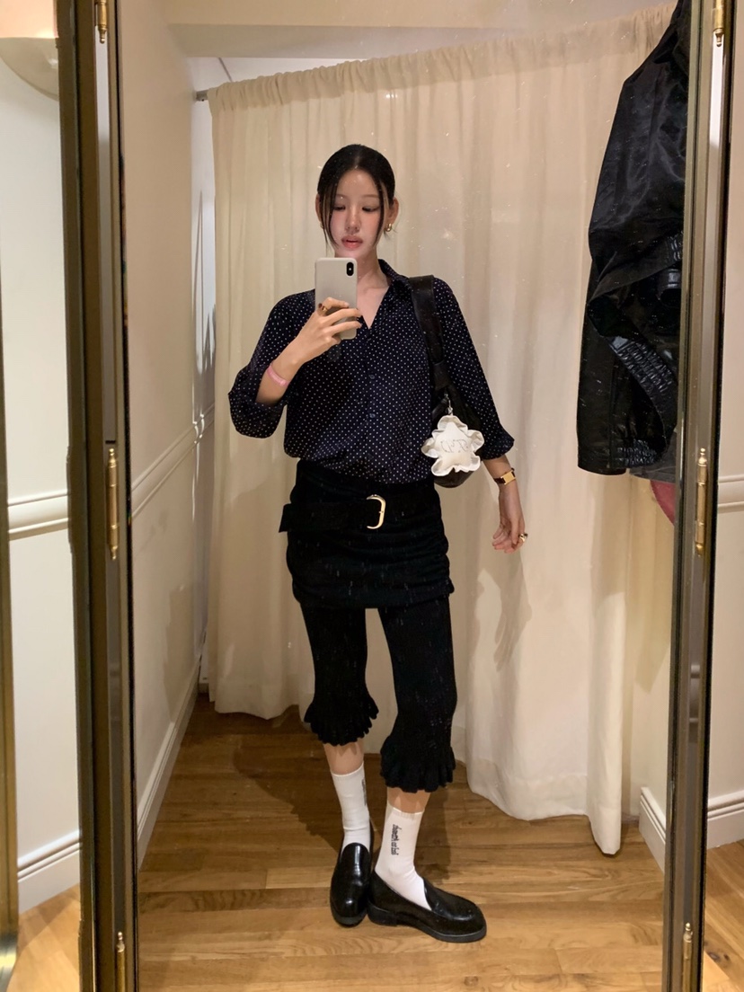 LETAILOR韓國直郵女裝新品熱賣推薦休閑人氣時尚襯衫蕾絲衫LETAILOR襯衫/蕾絲衫