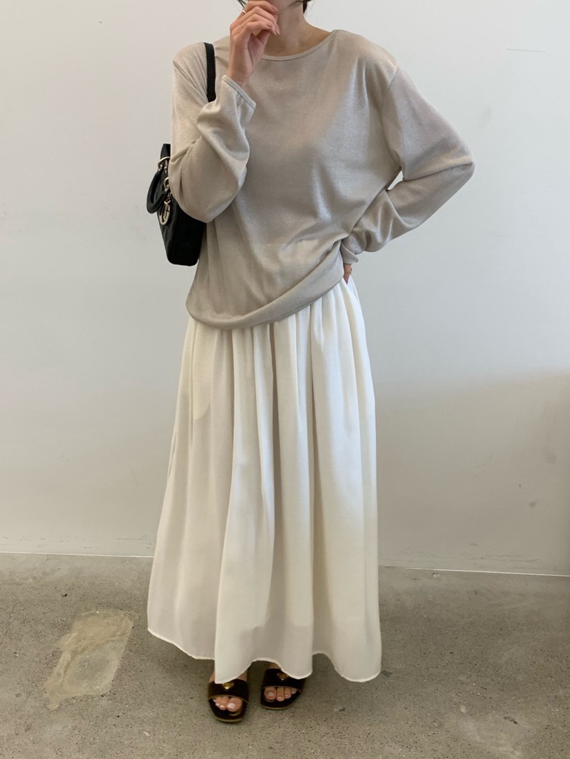 COBALT BLUE韓國代購女士新款人氣熱賣職業25春夏真品長袖T恤COBALT BLUE長袖T恤