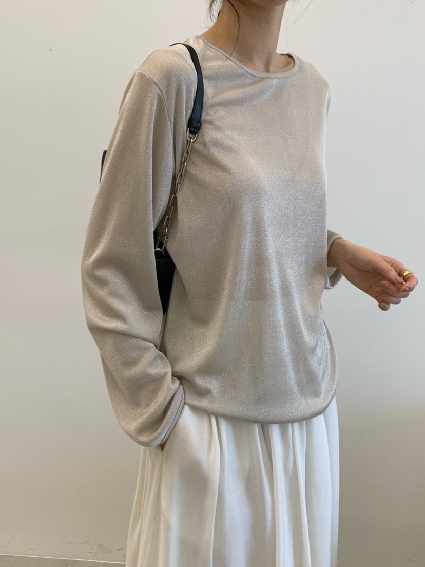 COBALT BLUE韓國代購女士新款人氣熱賣職業25春夏真品長袖T恤COBALT BLUE長袖T恤