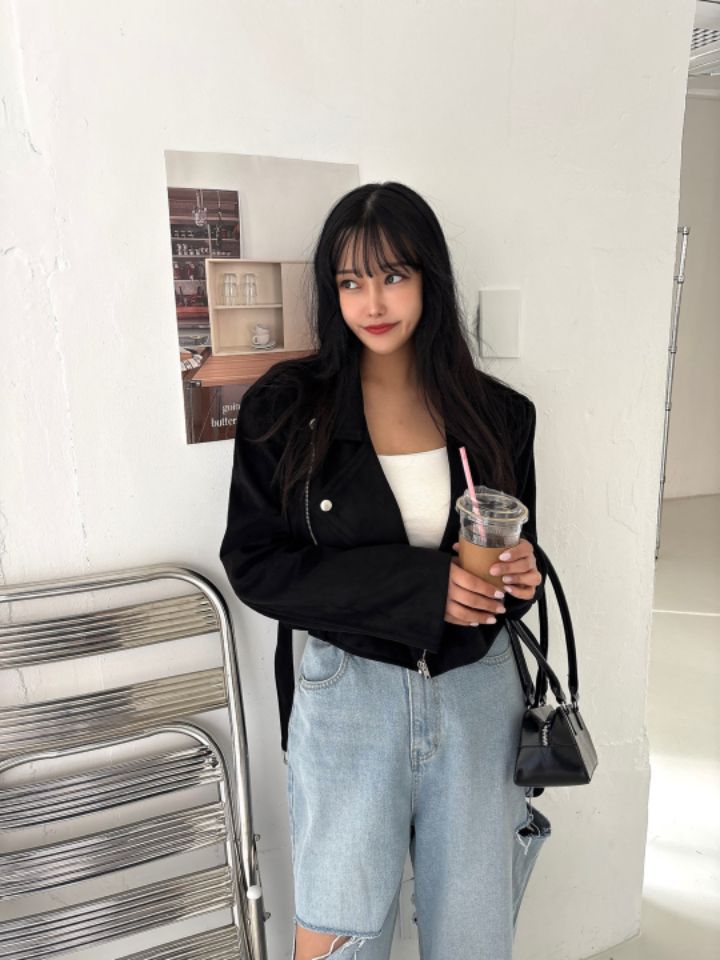 mars韓國直郵女裝新品真品25春夏熱賣推薦夾克含腰帶絨面革mars夾克