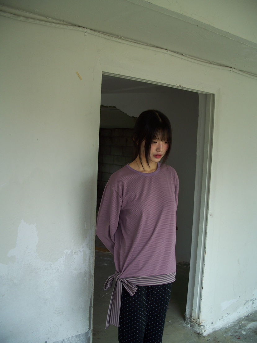 FLASH韓國代購女士新品人氣真品休閑熱賣時尚推薦職業長袖T恤FLASH長袖T恤