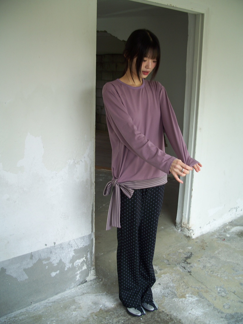 FLASH韓國代購女士新品人氣真品休閑熱賣時尚推薦職業長袖T恤FLASH長袖T恤