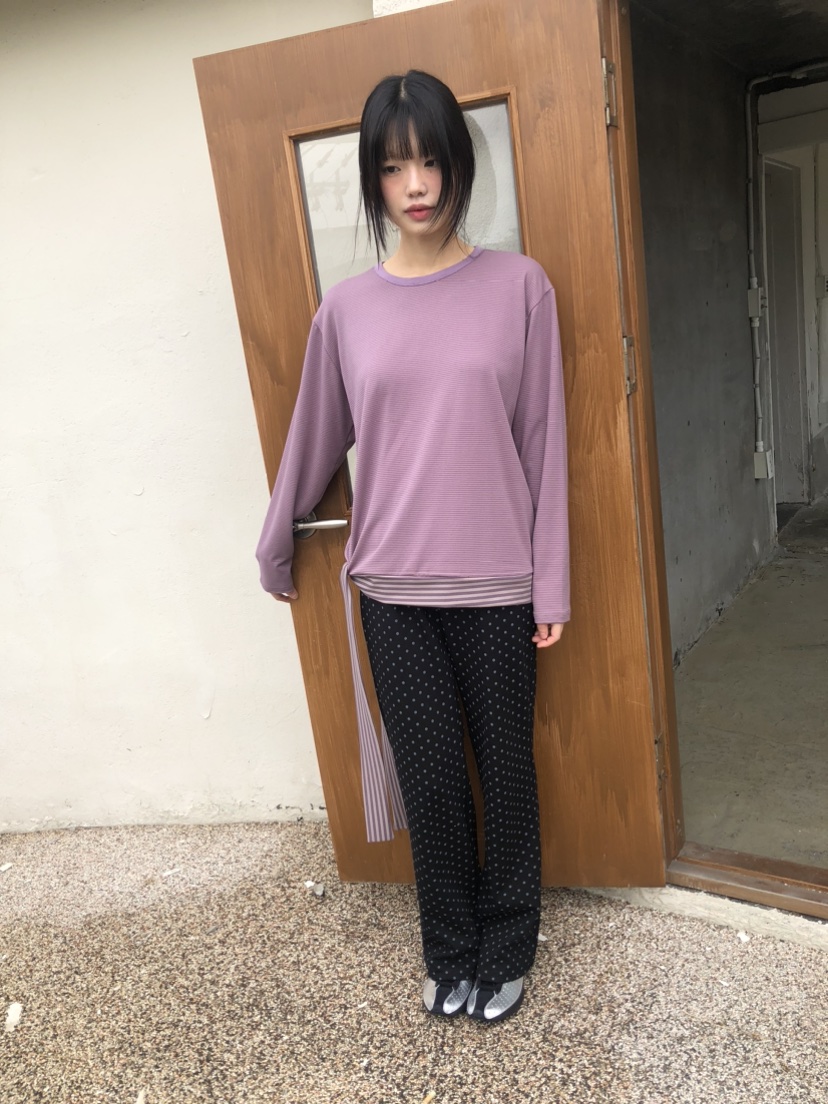 FLASH韓國代購女士新品人氣真品休閑熱賣時尚推薦職業長袖T恤FLASH長袖T恤