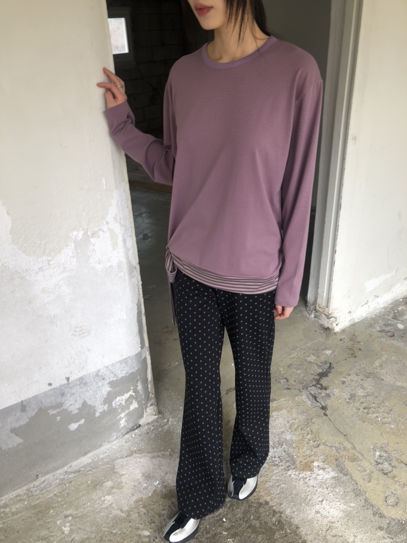 FLASH韓國代購女士新品人氣真品休閑熱賣時尚推薦職業長袖T恤FLASH長袖T恤