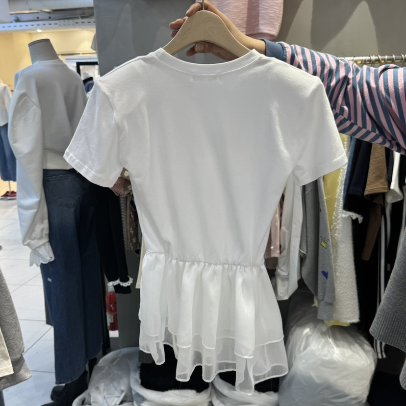 BONITA-Q東大門代購女裝新品時尚推薦人氣25春夏真品熱賣T恤BONITA-QT恤