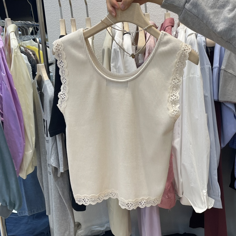 THE MOST-Q東大門代購女裝新款真品職業25春夏熱賣吊帶背心THE MOST吊帶/背心