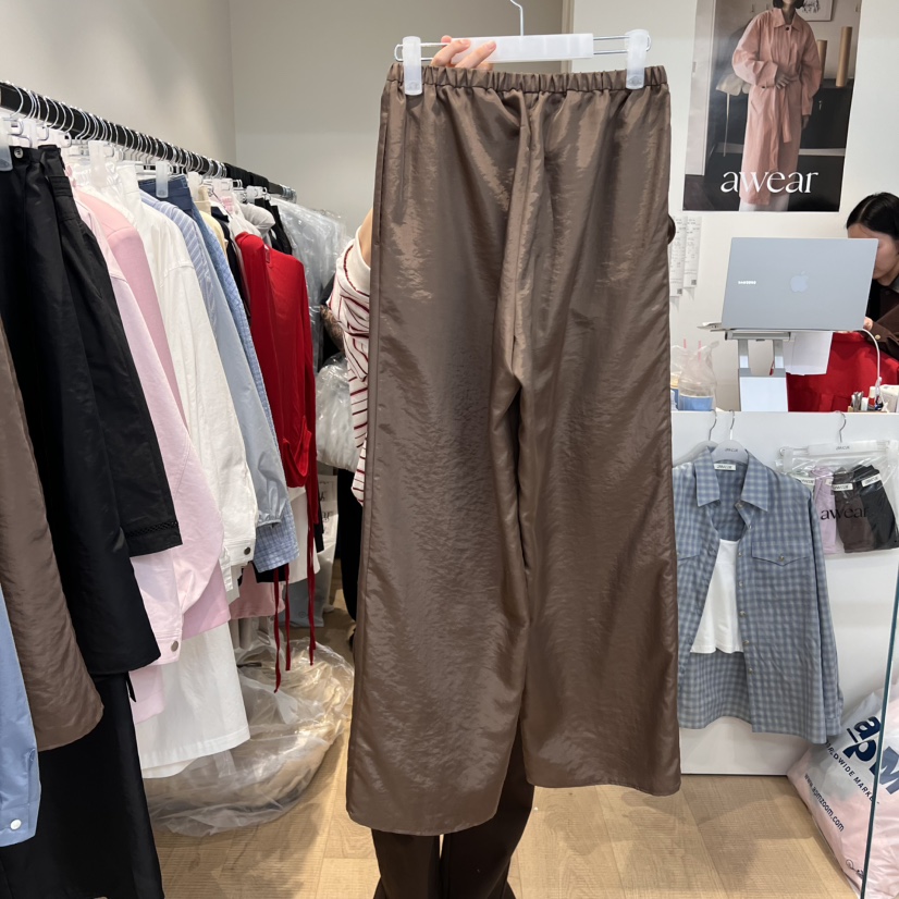 RUMIRU/AWEAR韓國直郵女裝新品職業熱賣推薦25春夏休閑休閑褲awear/RUMIRU休閑褲