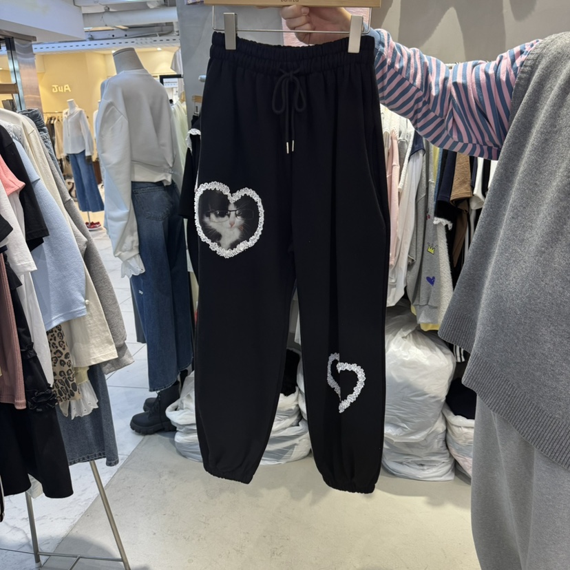 BONITA-Q韓國直郵女士新款時尚職業熱賣真品25春夏推薦休閑褲BONITA-Q休閑褲圖色2