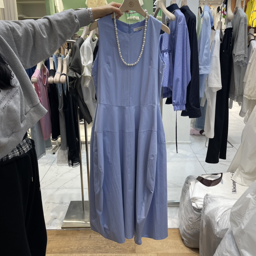 THE MOST-Q東大門直郵女士新品25春夏休閑職業推薦連衣裙THE MOST連衣裙