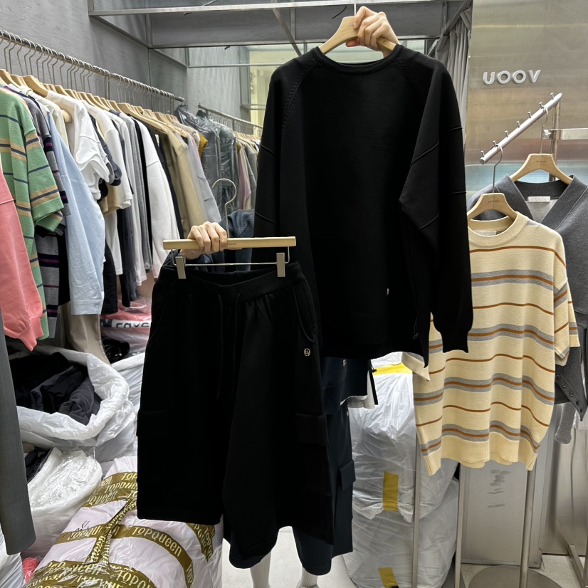 UOOV東大門實拍女裝新款休閑職業熱賣25春夏時尚套裝兩件套UOOV套裝圖色3