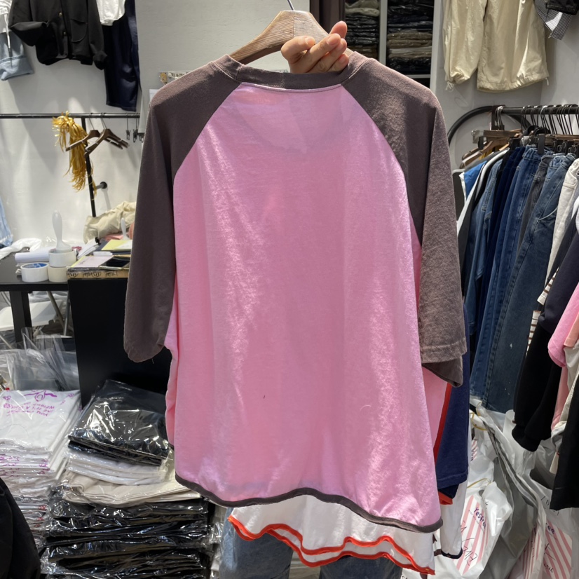 YESFREE東大門實拍女士新品25春夏熱賣推薦休閑時尚真品T恤YESFREET恤