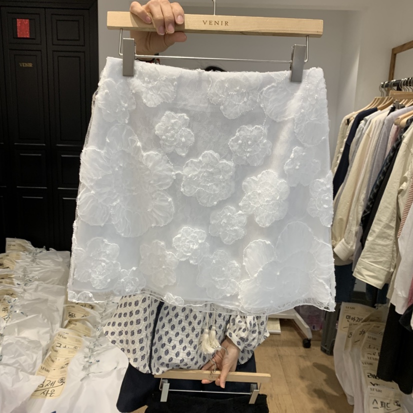 VENIR-a東大門實拍女裝新款推薦休閑真品25春夏時尚職業短裙VENIR-a短裙圖色1