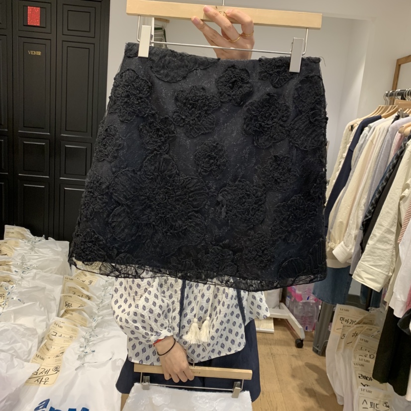 VENIR-a東大門實拍女裝新款推薦休閑真品25春夏時尚職業短裙VENIR-a短裙圖色2