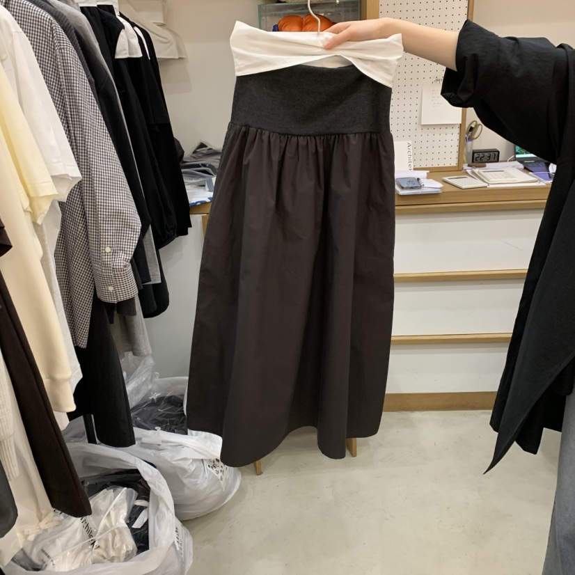 ARCHITEKT東大門直郵女裝新款職業25春夏休閑人氣真品推薦長裙ARCHITEKT長裙圖色2