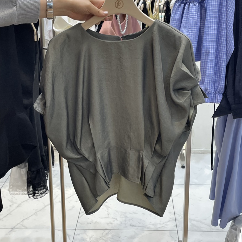 THE MOST-Q韓國代購女裝新品真品時尚推薦熱賣人氣休閑T恤THE MOSTT恤圖色2