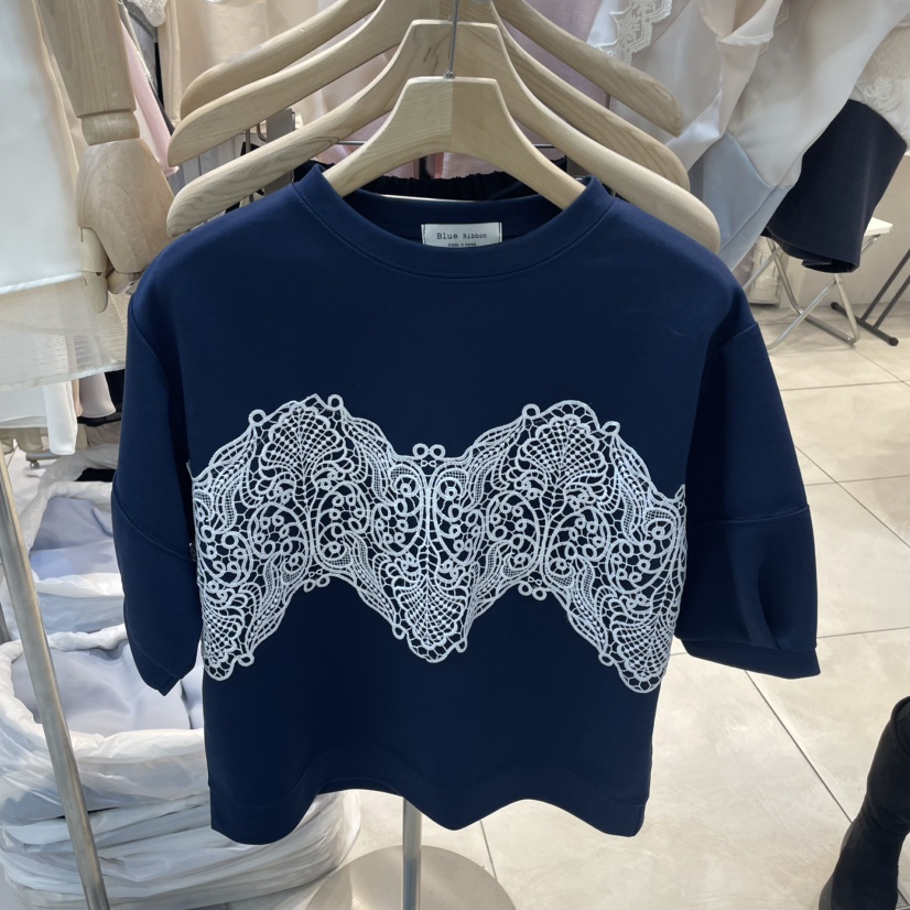 BLUE RIBBON韓國代購女裝新品時尚25春夏人氣推薦休閑真品T恤BLUE RIBBONT恤圖色3