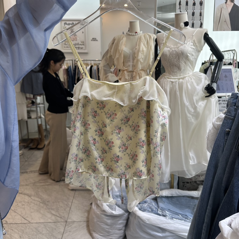 CHEAP-CHIC韓國直郵女士新款人氣熱賣真品時尚休閑吊帶背心CHEAP-CHIC/CHARLES THE SECOND吊帶/背心