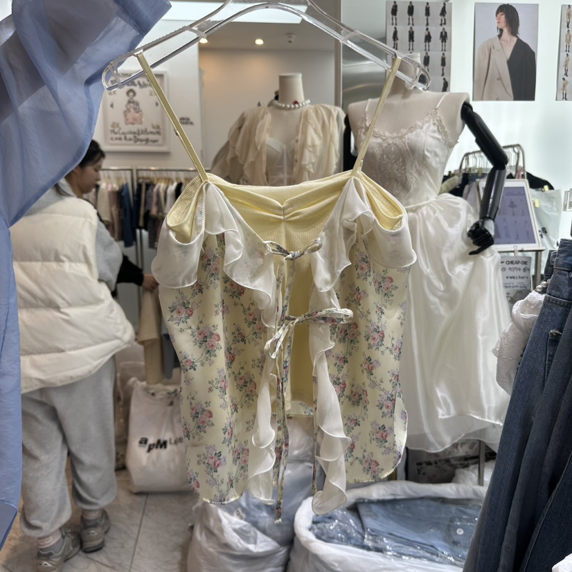 CHEAP-CHIC韓國直郵女士新款人氣熱賣真品時尚休閑吊帶背心CHEAP-CHIC/CHARLES THE SECOND吊帶/背心圖色2
