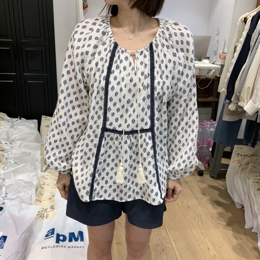 VENIR-a東大門代購女士新品真品推薦人氣時尚職業襯衫蕾絲衫VENIR-a襯衫/蕾絲衫圖色2