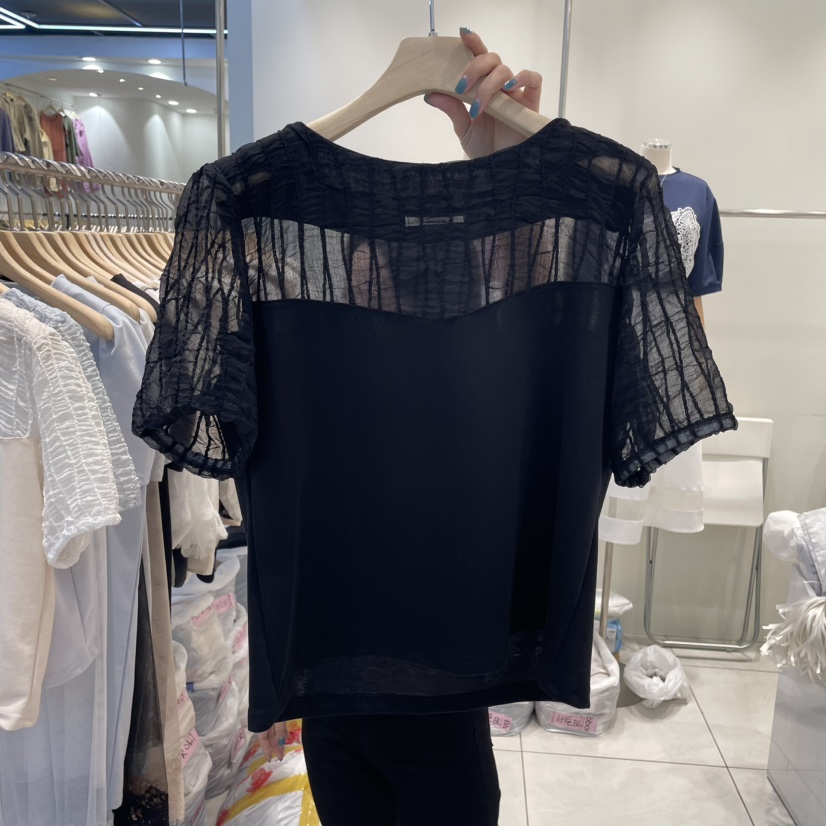 BLUE RIBBON韓國代購女士新品真品人氣熱賣休閑襯衫蕾絲衫BLUE RIBBON襯衫/蕾絲衫圖色3